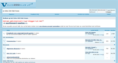 Desktop Screenshot of forum.volvo300club.nl